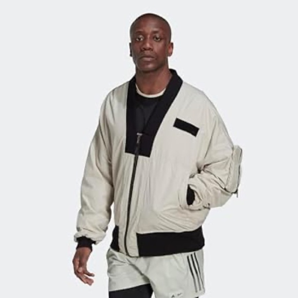 NWT Adidas Originals Parley Bomber Jacket Men’s Full Zip Windbreaker